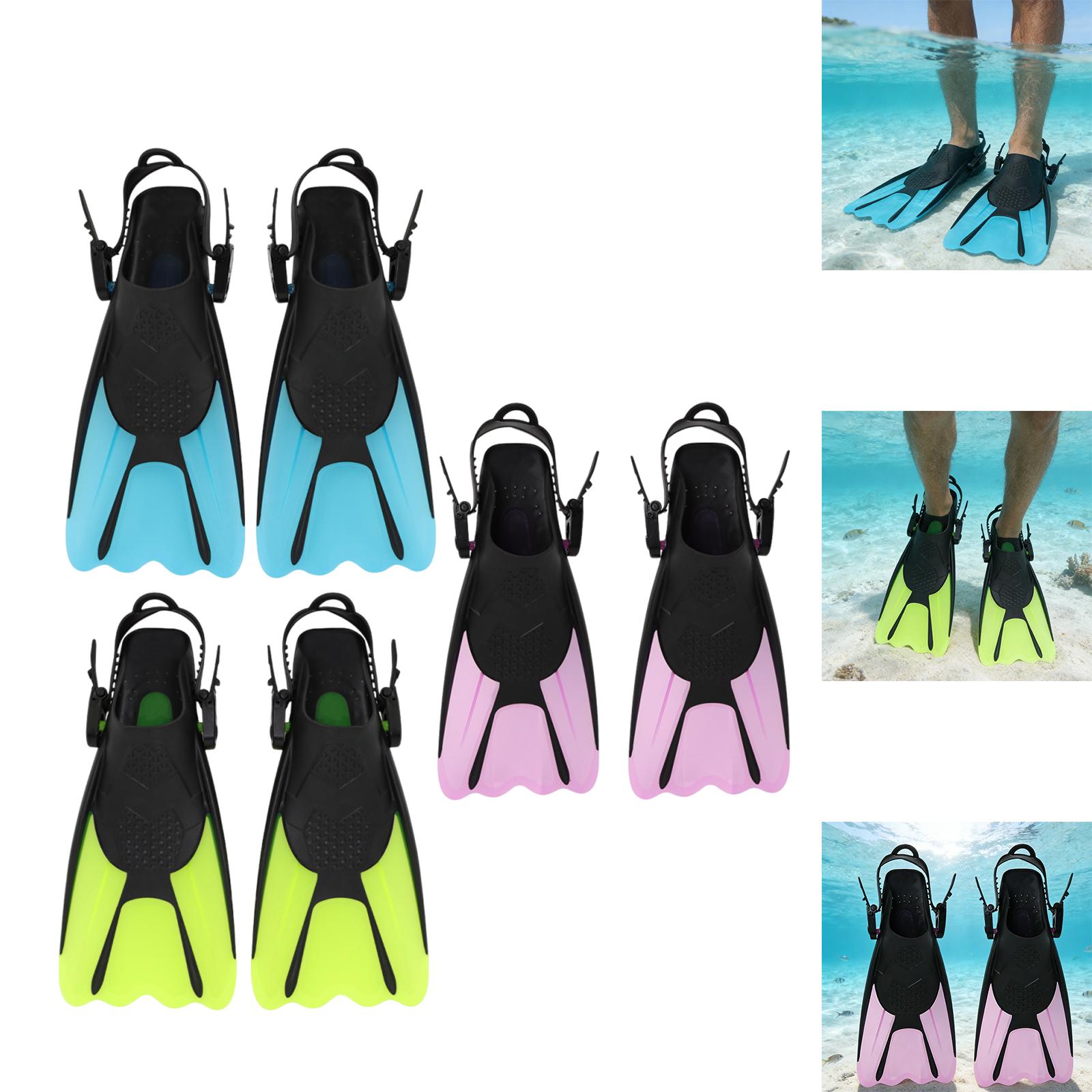 Open Heel Swim Fins Adjustable - Aquatic Sports Scuba review and price