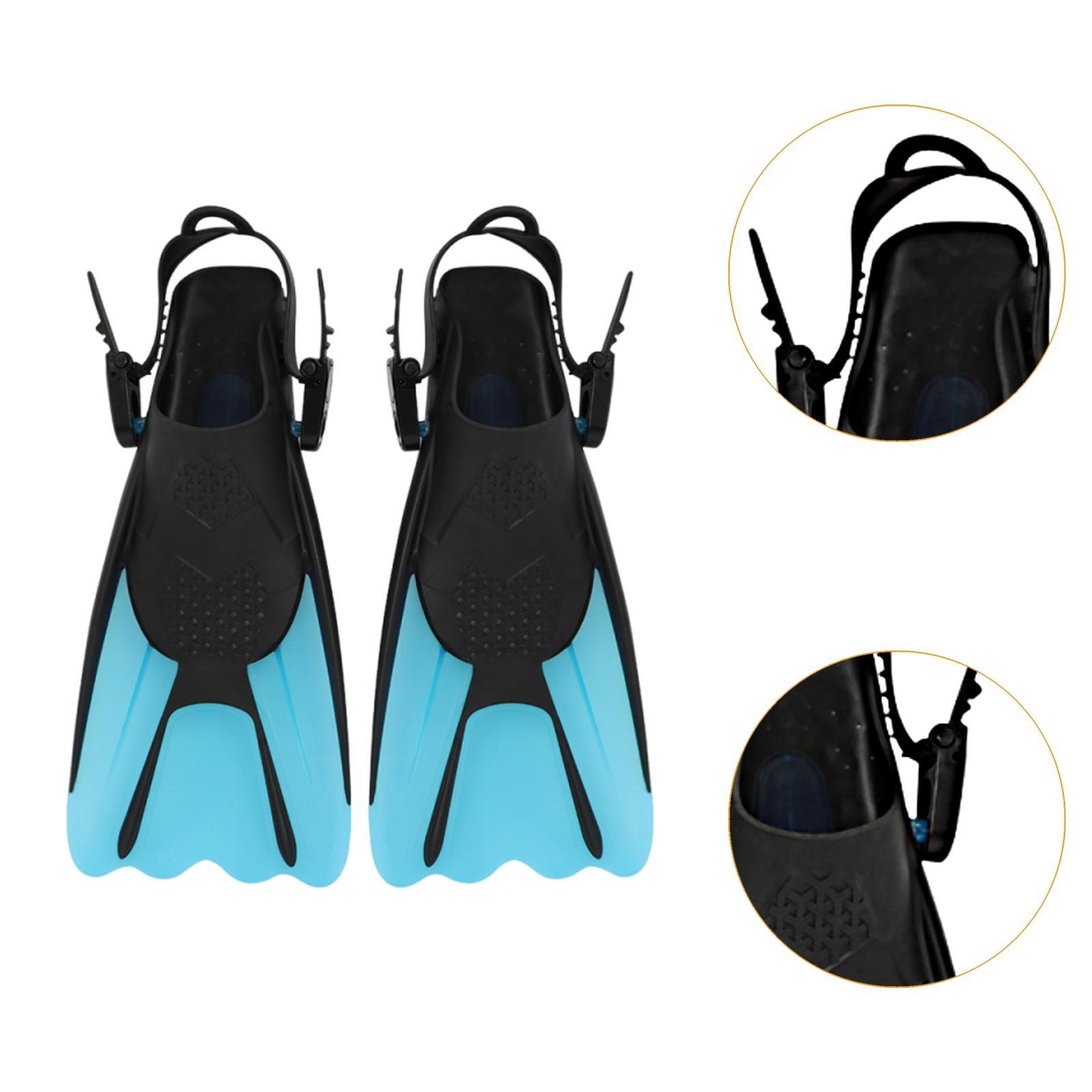 Open Heel Swim Fins Adjustable - Aquatic Sports Scuba review and price