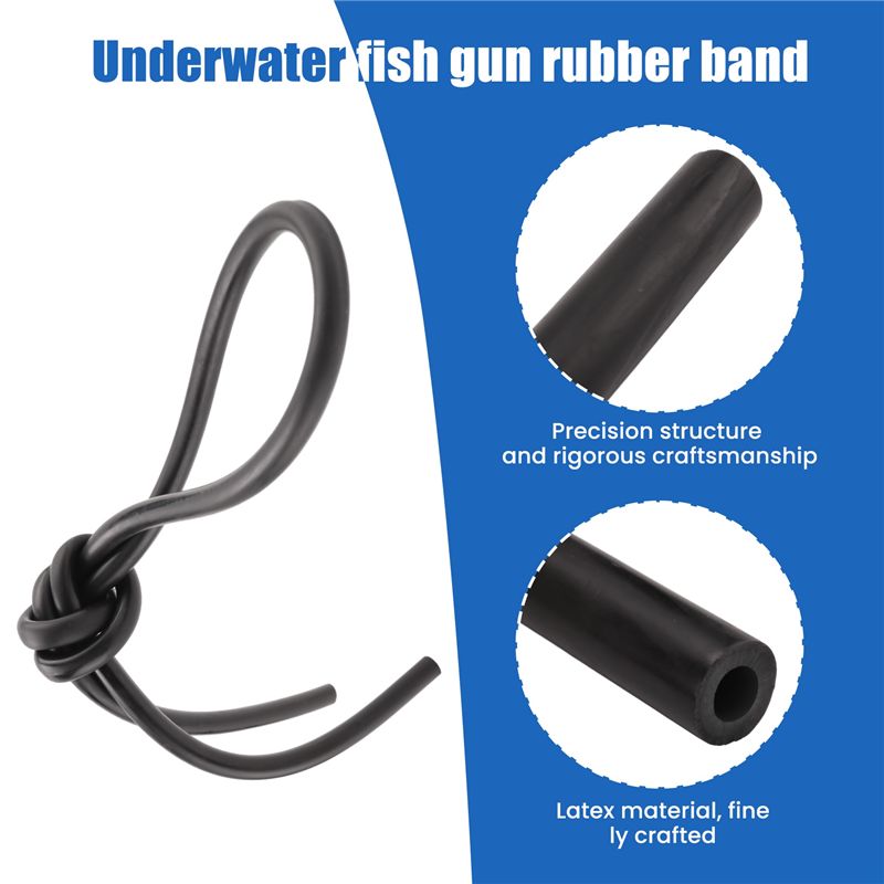 【New User-Coupon!】10X5MM Spear - Speargun Rubber Band review and price