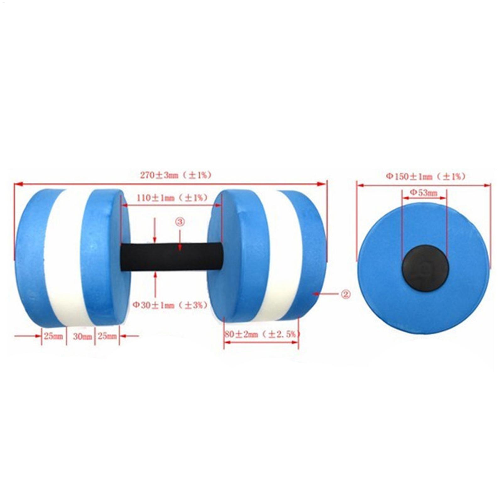 1/2pcs EVA Water Dumbbell Pool - Aquatic Sports Equipment review and price