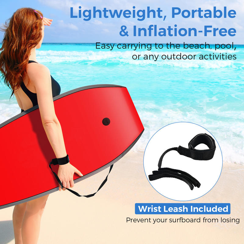 33/37/41 Inches Lightweight Bo - Bodyboard Boogie Board review and price
